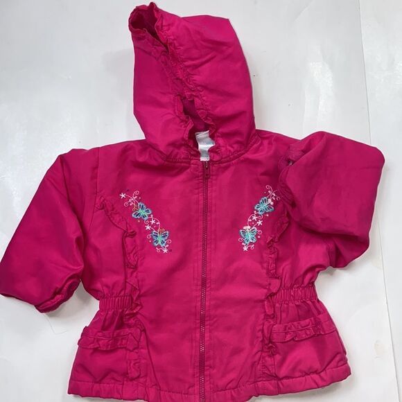 Okie.dokie pink Vintage Girl jacket Size 3 Toddler - Picture 1 of 13